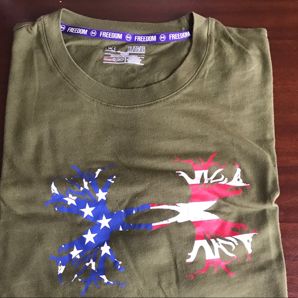 Men's Under Armour Freedom T-shirt XL